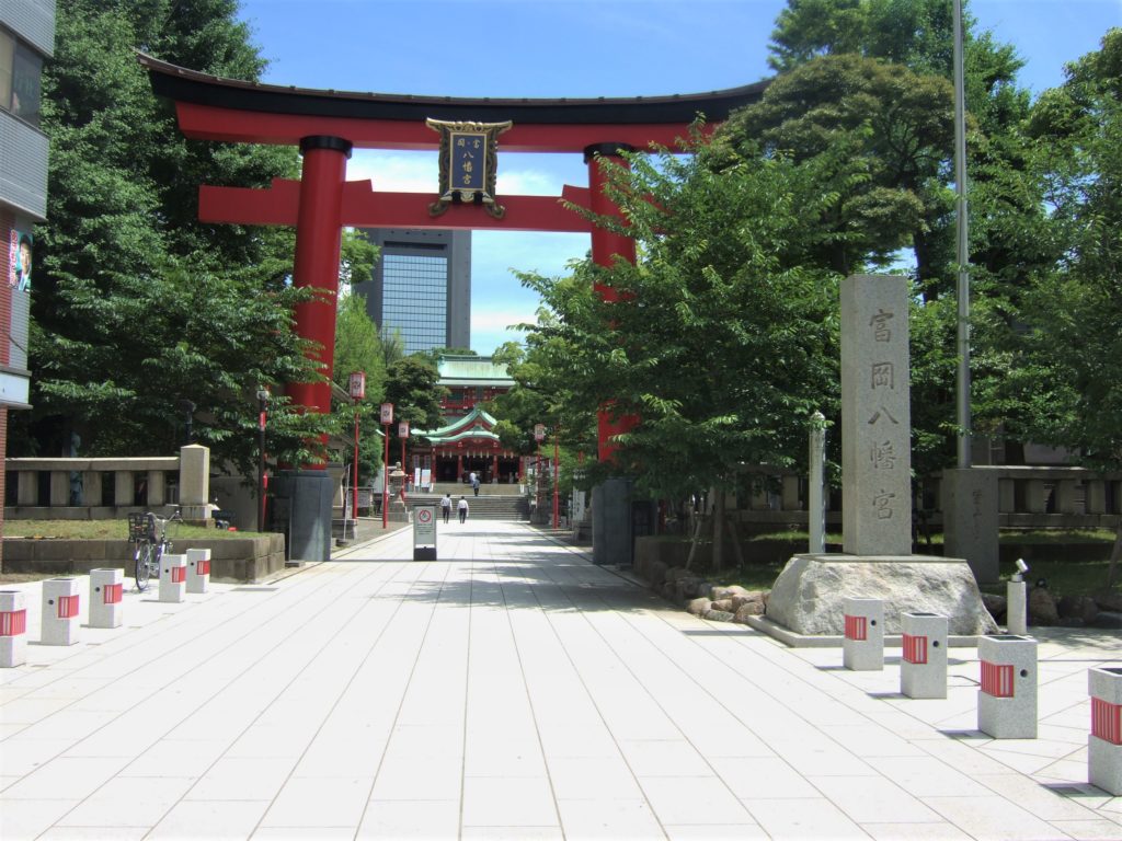 富岡八幡神社の画像。